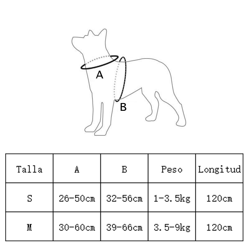 Arnés Perro Lazos y Cuadros Escoceses Rosa - Imagen 3