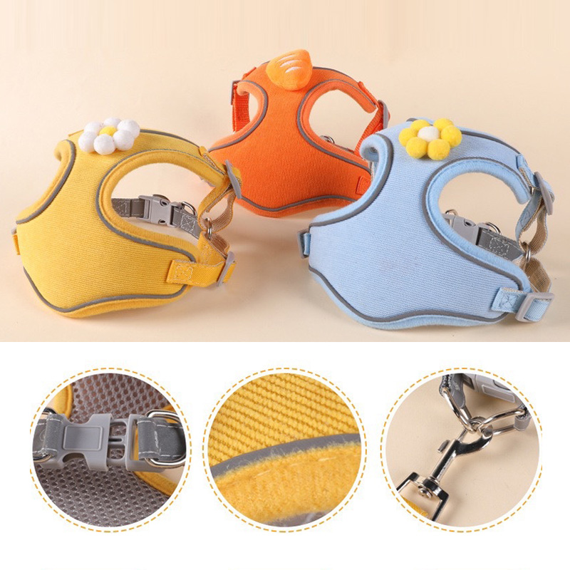 Arnés para Perro Morado con Decoración de Gatitos - Imagen 5