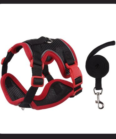 Arnés para Perro de Colores Contrastantes Negro